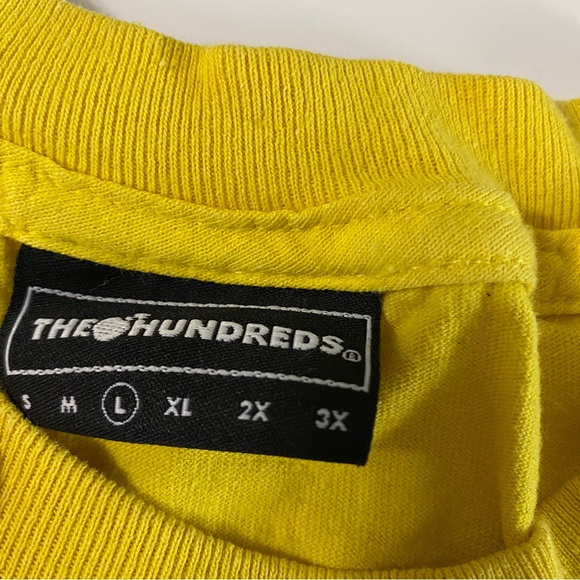The Hundreds - Yellow - T-Shirt - Size Large - Picture 2 of 3